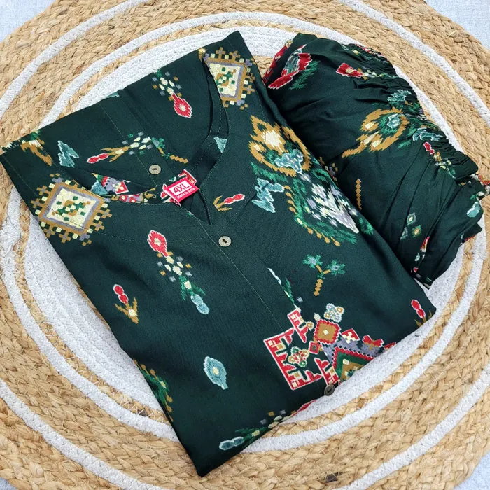 Premium 1st Quality Rayon Co-Ord Set | TS3339